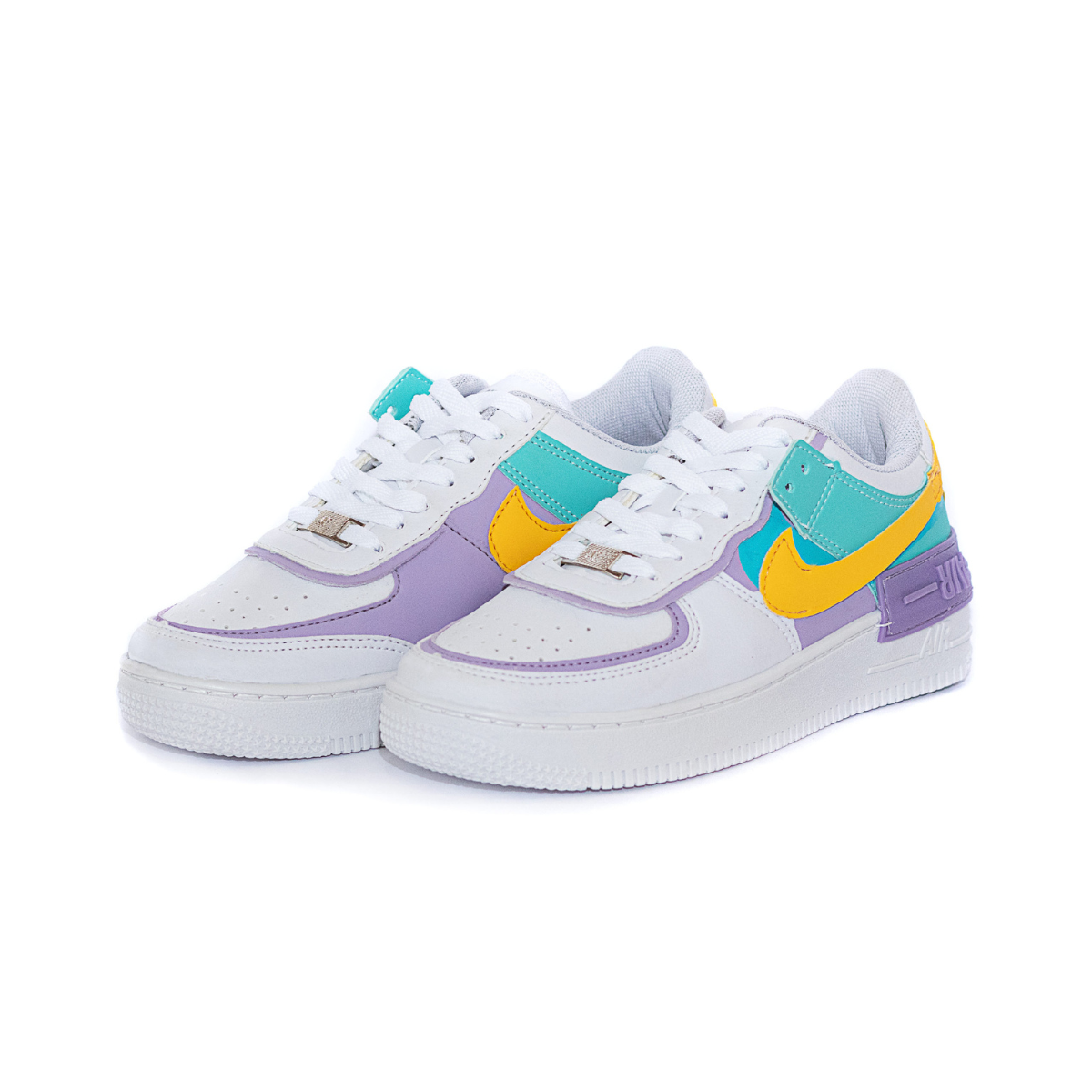 Nike Air Force Shadow Amarelo/Lavanda