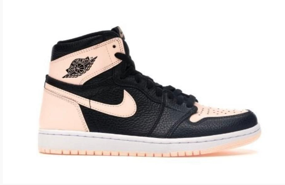 Boot Air Jordan 1 High OG Crimson Preta/Nude