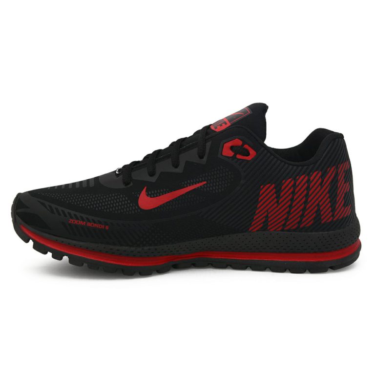 Nike Zoom Bondi 6 Preto/Vermelho