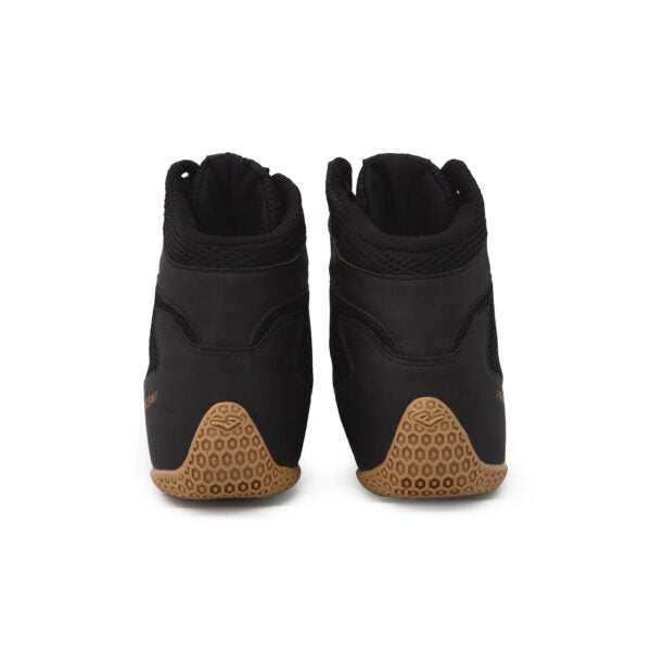 Bota Everlast Forceknit Preto Dourado