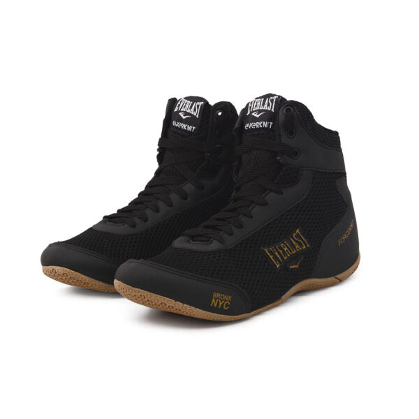 Bota Everlast Forceknit Preto Dourado