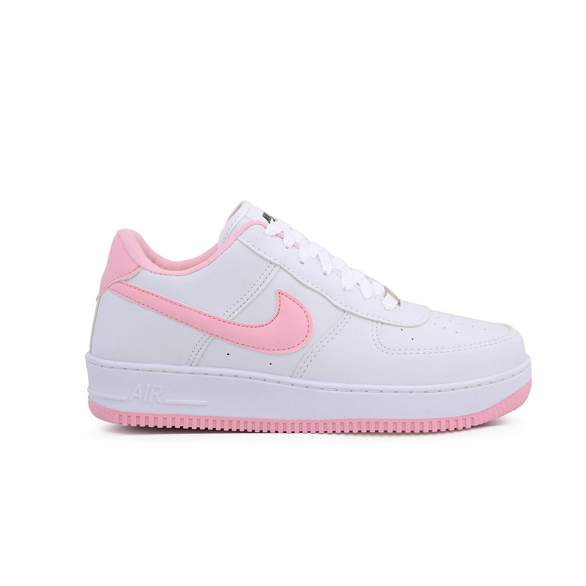 Nike Air Force 1 Retro Branco Rosa