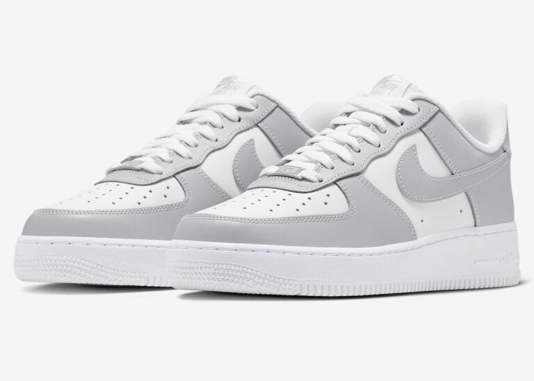 Nike Air Force Branco/Cinza